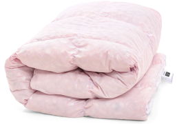 Акція на Одеяло пуховое MirSon №1862 Bio-Pink 50% пух Зима+ 110x140 (2200003014037) від Rozetka UA