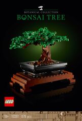 Акция на Конструктор LEGO Icons Expert Дерево Бонсай (10281) от Будинок іграшок