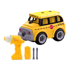 Акция на Конструктор Diy spatial creativity Шкільний автобус (CJ-1379259) от Будинок іграшок