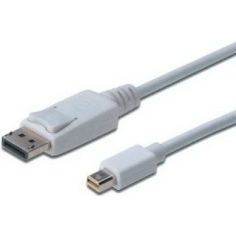 Акция на Кабель Digitus miniDisplayPort to DisplayPort (AM/AM) 3.0m, white (AK-340102-030-W) от MOYO