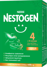 Акция на Смесь сухая молочная Nestogen 4 с лактобактериями L. Reuteri для детей с 18 месяцев 600 г (7613287111852) от Rozetka
