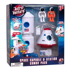 Акція на Ігровий набір Astro venture Космічна станція та капсула (63141) від Будинок іграшок