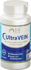 Акція на Жирные кислоты BB Pharm UltraVEIN Омега 3-6-9 для здоровья сердца и сосудов 30 капсул (7640162326193) від Rozetka UA