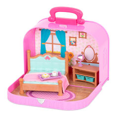 Акція на Кейс Li'l Woodzeez Кейс фиолетовый Спальня (WZ6598Z) від Будинок іграшок
