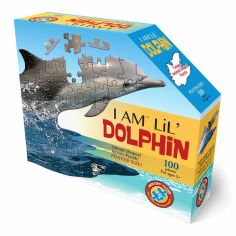 Акция на Пазл I am Дельфін 100 елементів (4006) от Будинок іграшок