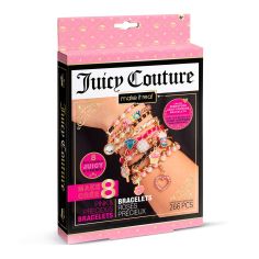 Акция на Набір для створення шарм-браслетів Make it Real Juicy Couture Рожевий зорепад (MR4432) от Будинок іграшок