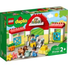 Акция на LEGO DUPLO Конюшня и уход за пони (10951) от Allo UA