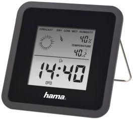 Акція на Термогигрометр Hama TH-50  Black від MOYO