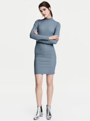 Акция на Платье H&M 4846255 40 Серо-голубое (AB5000000678853) от Rozetka UA