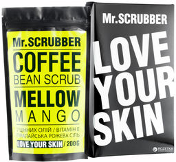 Акція на Кофейный скраб для тела Mr.Scrubber Mellow Mango для всех типов кожи 200 г (4820200230740) від Rozetka UA