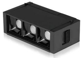 Акция на Линейный трековый светильник LED V-TAC, 3W, SKU-7960, магнитное крепление, 24V, 3000K, черный от MOYO
