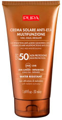 Акция на Антивозрастной солнцезащитный крем для лица, шеи и декольте Pupa Sun Care Multifunction Anti-Aging Sunscreen Cream SPF 50 50 мл (8011607331703) от Rozetka UA