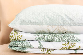 Акция на Детский летний спальный набор 2634 Eco-Soft 17-0006 Donata одеяло и наволочки MirSon от Podushka
