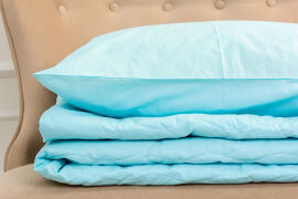 Акция на Летний спальный набор 2630 Eco-Soft 12-4608 Lucretia одеяло и наволочки MirSon 140х205 см от Podushka