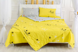 Акция на Летний спальный набор 2626 EcoSilk 19-2508 Cascata одеяло и наволочки MirSon 140х205 см от Podushka