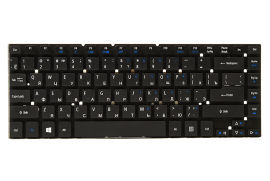 Акция на Клавиатура для ноутбука ASUS X501, X552, X550 Черный, без фрейма от Auchan