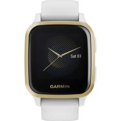 Акція на Смарт-часы Garmin Venu Sq White/Light Gold (010-02427-11) від Allo UA