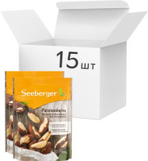 Акция на Упаковка ядер бразильского ореха Seeberger 100 г х 15 шт (4008258121863) от Rozetka UA