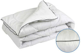 Акция на Демисезонное антиаллергенное одеяло Руно Bubbles 200х220 см от Podushka
