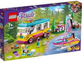 Акция на LEGO 41681 LEGO Friends Лесной дом на колесах и парусная лодка от MOYO