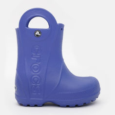 Акція на Резиновые сапоги Crocs Kids Jibbitz Handle It Rain Boot 12803-4O5-C7 23-24 14 см Фиолетовые (887350848434_5903698493985) від Rozetka UA