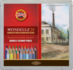 Акция на Карандаши цветные акварельные Koh-i-Noor Mondeluz Landscape 24 цвета (3724024013) от Rozetka