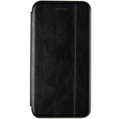 Акция на Кожаный чехол-книжка Gelius Book Cover Leather для iPhone XS Max Black от Allo UA