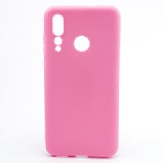 Акція на Матовый чехол накладка Silicone Matted для Huawei Nova 4 Pink від Allo UA