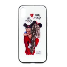 Акция на Чехол-накладка Glass Case Girls для Apple iPhone X / XS 8 от Allo UA