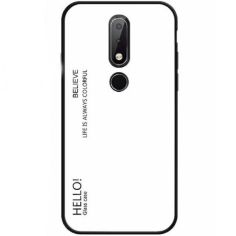 Акція на Чехол-накладка Gradient HELLO для Nokia 4.2 White від Allo UA