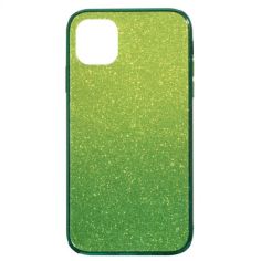 Акция на Чехол-накладка Glass Case Ambre для Apple iPhone 11 Pro Салатовый от Allo UA