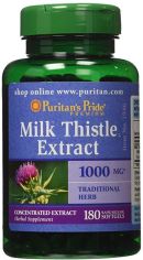 Акция на Puritan's Pride Milk Thistle Extract 1000 mg 180 Softgels от Stylus