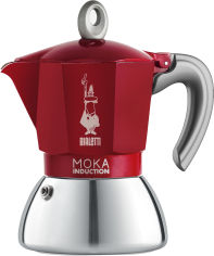 Акція на Гейзерная кофеварка Bialetti New Moka Induction 270 мл (0006946) від Rozetka UA