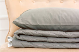Акция на Детский летний спальный набор 2711 Silk Kapok 16-5803 Geronimo одеяло и наволочки MirSon 110х140 см + 2 наволочки (40х60 см) от Podushka