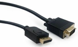 Акция на Кабель Cablexpert DisplayPort - VGA 5 м (CCP-DPM-VGAM-5M) Black от Територія твоєї техніки