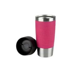 Акция на Термочашка Tefal Travel Mug 0.36L raspb/silver K3087114 от Podushka