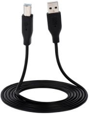 Акция на Кабель 2E USB 2.0 (AM/AF) 3m, Black (2E-W-3168M3) от MOYO