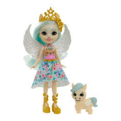 Акция на Лялька Enchantimals Royal Пегас Паоліна з вихованцем Вінглі (GYJ03) от Будинок іграшок