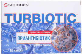 Акция на Турбиотик Приантибиотик комплекс для усиления действия антибиотиков, защиты и восстановления микрофлоры кишечника 10 капсул (000001057) от Rozetka UA