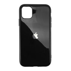 Акция на Чохол Wemacy Glass Pastel Case для iPhone 11 Pro Black   (GPC-0096) от Allo UA