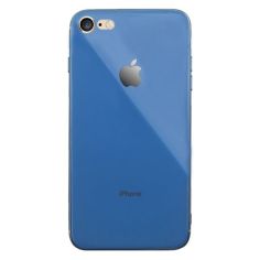 Акция на Чохол Wemacy Glass Pastel Case для iPhone 7/8/SE 2020 Blue   (GPC-0008) от Allo UA