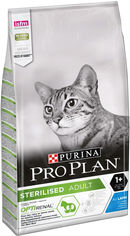 Акция на Сухой корм для стерилизованных кошек и котов Purina Pro Plan Sterilised с кроликом 10 кг (7613033566486) от Rozetka UA