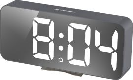 Акция на Настольные часы Bresser MyTime Echo FXL Grey (8010072QT5WHI) от Rozetka UA
