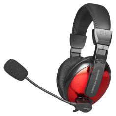 Акция на Наушники Xtrike HP-307 с микрофоном Black / Red от Auchan
