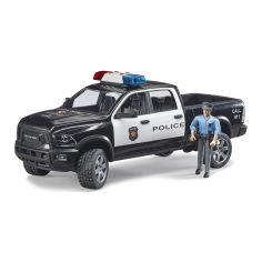 Акція на Автомодель Bruder Пікап RAM 2500 та поліцейський 1:16 (02505) від Будинок іграшок