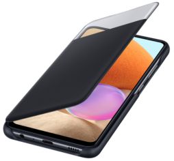 Акция на Чохол-книжка Smart S View Wallet Cover для Samsung Galaxy A52 EF-EA525PBEGRU Black от Територія твоєї техніки