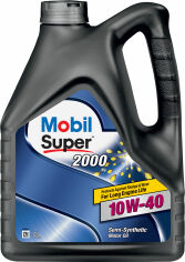 Акция на Моторное масло Mobil Super 2000 x1 10W-40 4 л от Rozetka