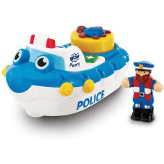 Акция на Игровой набор для купания Полицейская лодка Perry Baby Wow Toys 10347 от Podushka