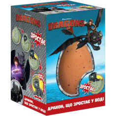 Акція на Растущая игрушка-сюрприз в яйце Craze Mega Eggs DreamWorks Dragons в ассорт. (13328) від Allo UA