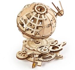 Акция на Механический 3D пазл Ugears "Глобус" (70128) от Stylus